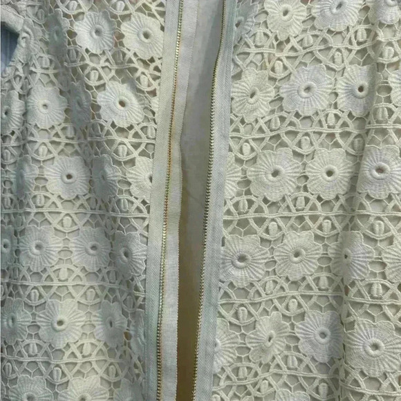 Juicy couture NWOT gorgeous cream lace  guipure shift dress. 100% cotton - Picture 7 of 11